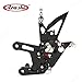 Arashi(Version 2.0) Adjustable Rearsets for Kawasaki Ninja ZX10R ZX-10R ZX1000 (GP shift) 2021-2023 ABS include Motorcycle Accessories Foot Pegs Footrests Rear Set Black 2022