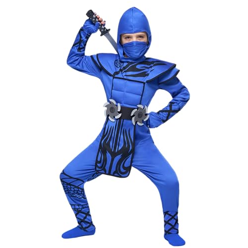 Spooktacular Creations 20807-M Boys Ninja Costume, Dragon Scales Ninja Costume thumb #7