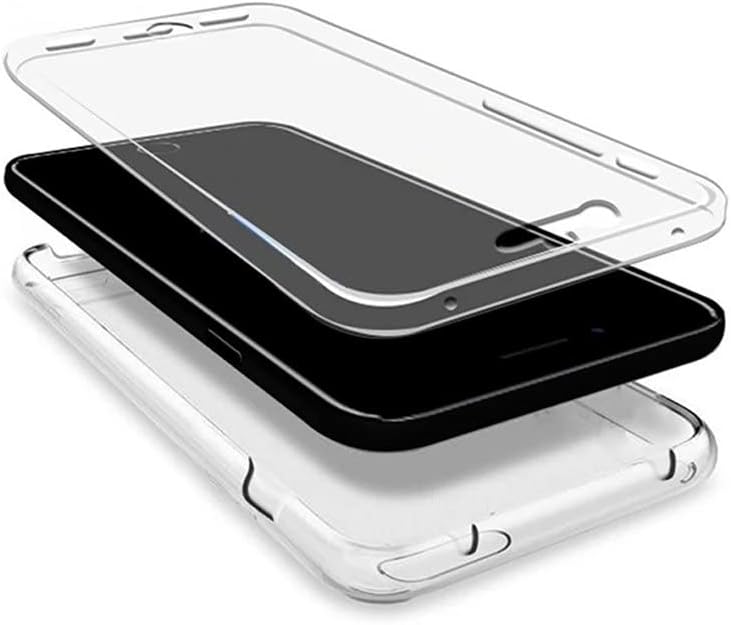 Cool 3D Silicone Case for Samsung A556 Galaxy A55 5G (Transparent Front + Back)