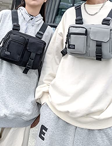 FOIROKASA チェストバッグ 釣り 登山 スノボ ランニング バ