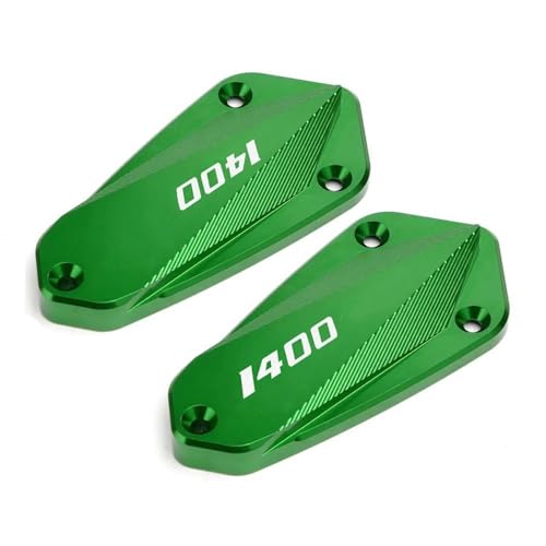 Tapa de depósito de líquido de frenos para Kawasaki GTR1400 2012-2020 delantera verde