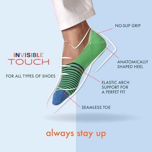 Image of Marcoliani Women's Polka Dot Invisible Touch Liner Sock