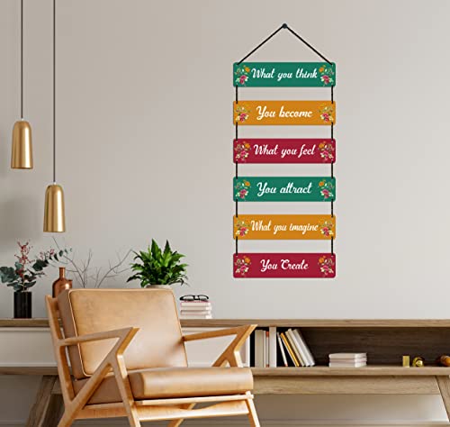 Image of Expleasia, Exuberant & Luxury Decor Decorative Wall Hanging Wooden Art Decoration Item for Home Office Living Room Bedroom Decoration Items Motivational quotes decor Gift Items (What You Think)