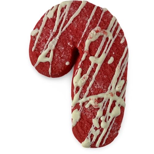 Carlotta's Christmas Themed Italian Cookies, 1 Lb Tub, (Candy Cane)