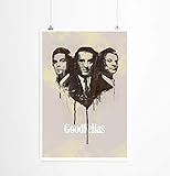 Paul Sinus Art Good Fellas 90x60cm auf Masterclass Metallic 