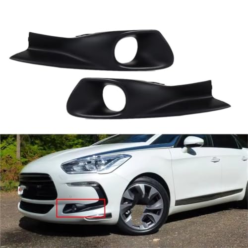 Embellecedor carcasa lámpara antiniebla para Citroen DS5 y panel de protección para parachoques 4