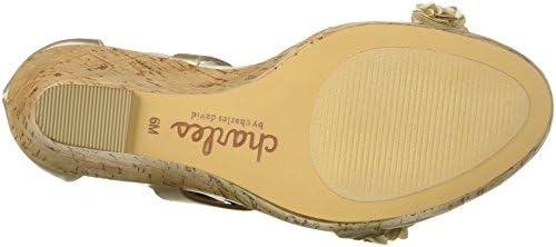Charles by Charles David Women's Lauryn Wedge Sandal, Ivory, 9.5 M US | Image 3