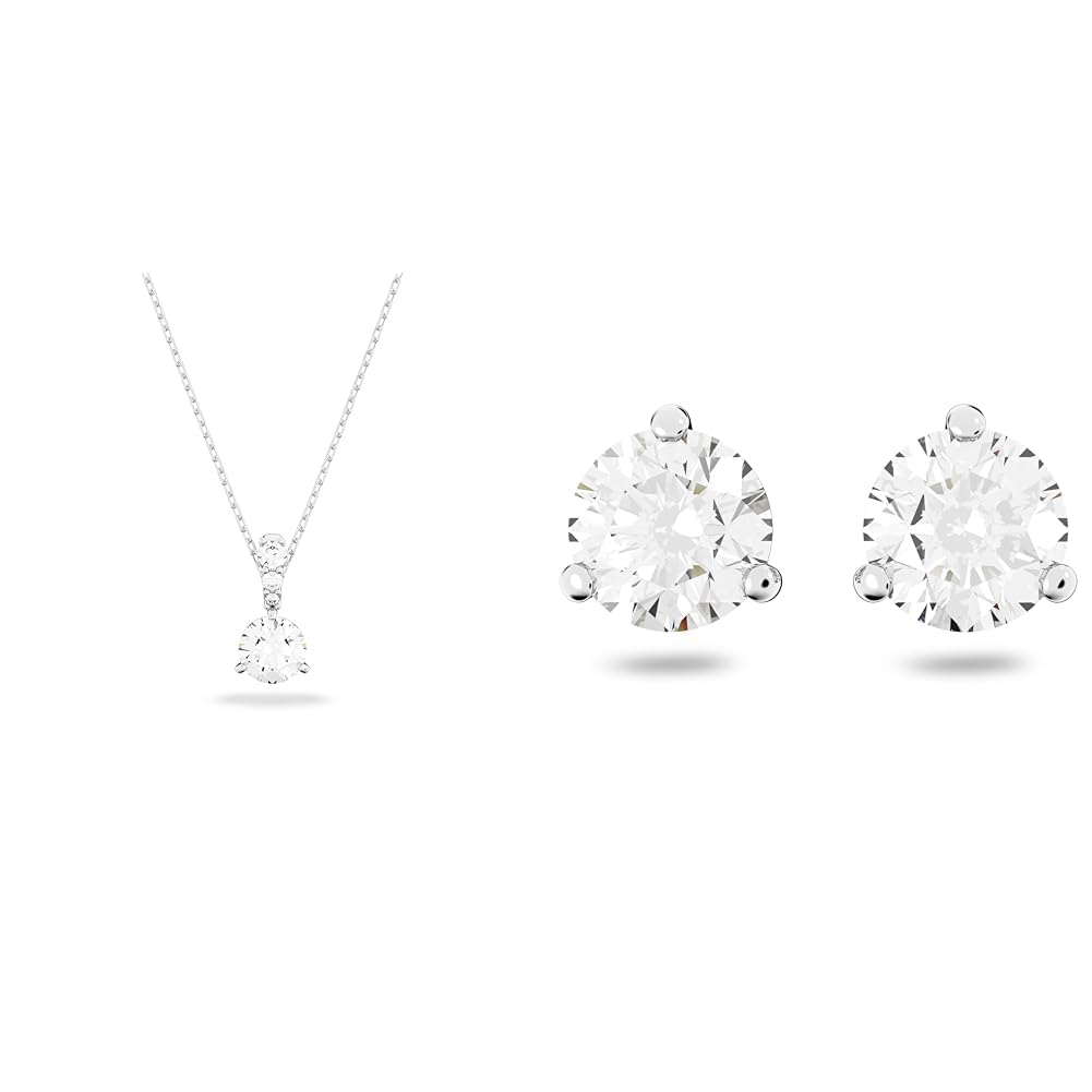 Swarovski Solitaire Kollektion, Halskette & Ohrringe
