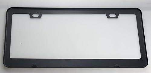 Miniatura 5 de 1 soporte de marco de matrícula de acero inoxidable SS para Chevy Camaro (negro rojo)