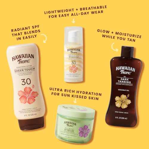 Image of Hawaiian Tropic Everyday Active SPF 30 Sunscreen Spray, 6 Oz (2 Pack) | Sport sunscreen, Sweat and water resistant, Easy spray application, Clear sunblock, UVA /UVB broad spectrum protection