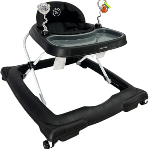 Liefjes & Co Lauflernhilfe & Gehfrei Babywalker – mit 360° Rollen,...