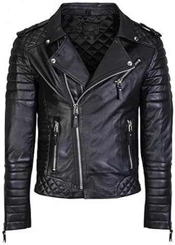 Men's Negan Jacket - Slim Fit Quilted 