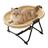 Cama para Perro – Hamaca portátil Desmontable Antideslizante – 22.44 x 16.14 x 10.23 Pulgadas Camas elevadas para Perros | para Gatos, Cachorros, Exteriores, Camping, Viajes, Descanso para