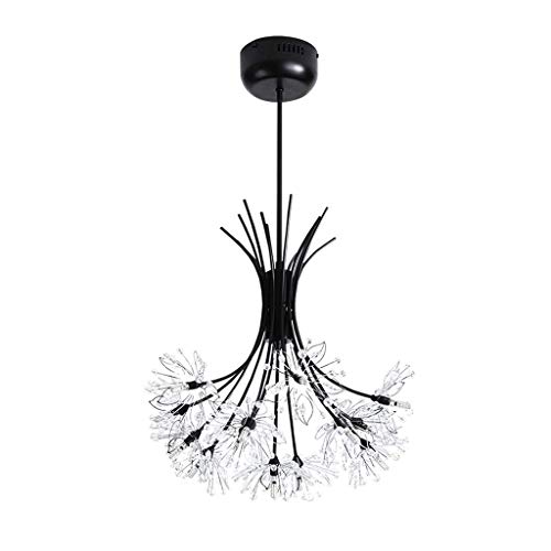 Plafonnier design pissenlit LED en métal pour salon contemporain nordique