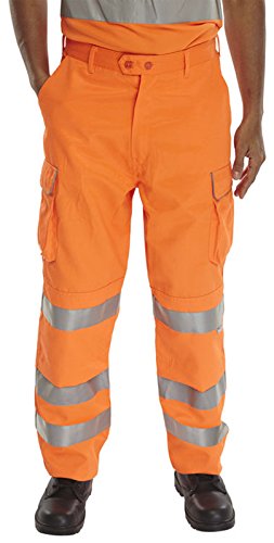 Pantalon à bretelles orange Click vêtement enfant 36 ans durable