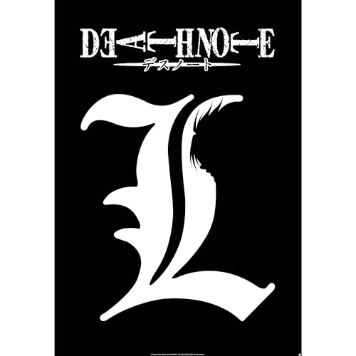 ABYstyle Death Note L Symbol 61 x 91.5cm Maxi Poster