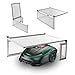 Produktbild PreGaRo MÄHROBOTER & GARAGEN Carport Schutz vor Regen Rasenroboter Garagendach Mährobotergarage Premium Metall (PG357)