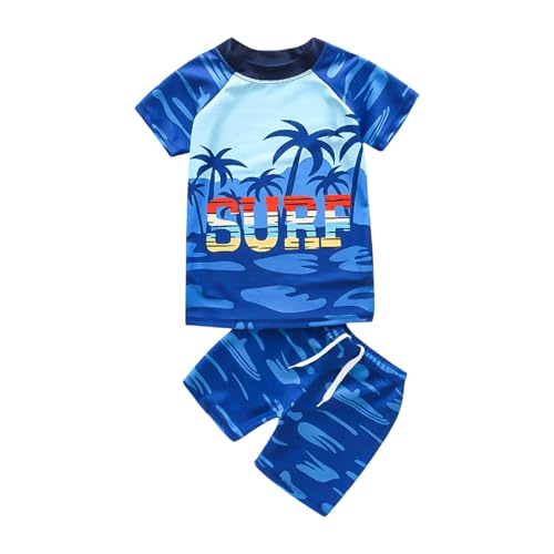 Upgrades Boys Set Comfortable Breathable Fabric Kids Swimsuit Outfit UPF50+ Sun Protections for Ages 3 to 9