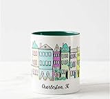 Charleston Rainbow Row Coffee Mug