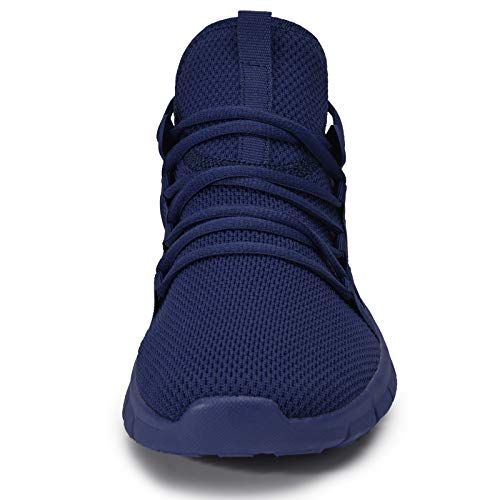 Image of INZCOU Running Shoes Lightweight Tennis Shoes Non Slip Gym Workout Shoes Breathable Mesh Walking Sneakers