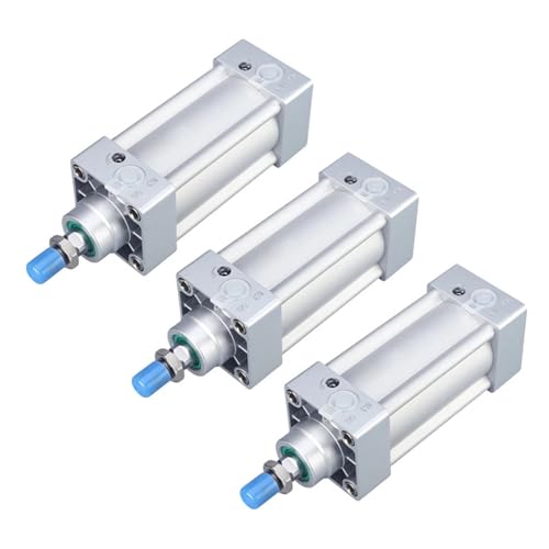 Cylindre pneumatique 32mm alésage course 50mm robuste pour automatisme