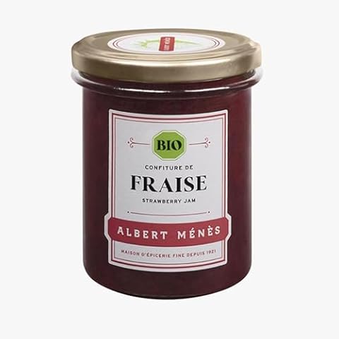 Confiture Extra de Fraise Bio Albert Ménès Cover