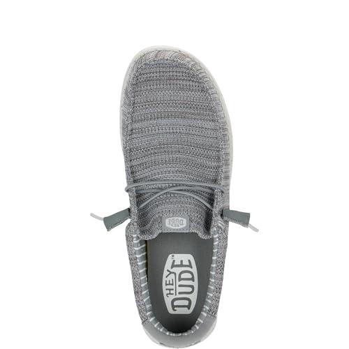 Image of HEYDUDE Men's Wally Stretch Sox Slip-On Loafer, Lightweight, Breathable, with Flex & Fold Outsole