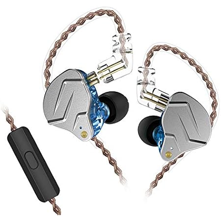 KZ, auricolari HiFi In-ear dinamici ZSN Pro, con tecnologia ibrida With mic  Blu : Amazon.it: Elettronica