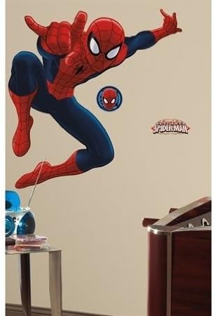ULTIMATE SPIDERMAN 53' Giant Wall Mural Vinyl Decals Marvel Room Decor Stickers