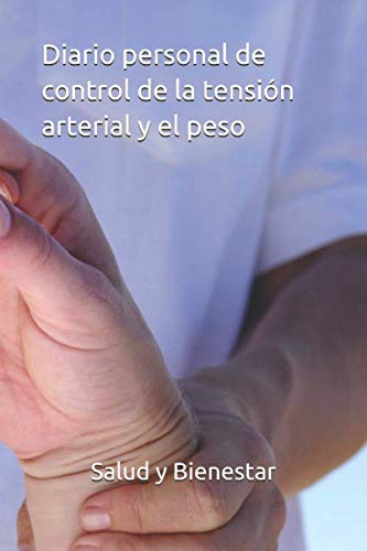 Diario personal de control de la tensión arterial y el peso