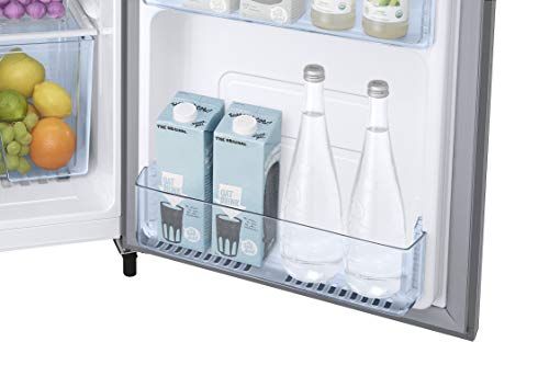 Image of Samsung 183 L, 3 Star, Digital Inverter, Direct-Cool Single Door Refrigerator (RR20H2723S8 /NL, Silver, Elegant Inox, Single Touch Defrost, 2026 Model)