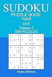 300 Hard Sudoku Puzzle Book - 2018