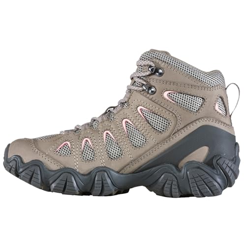 Oboz Women's Sawtooth II Mid Hiking Boot, Sage/Gray, 10
