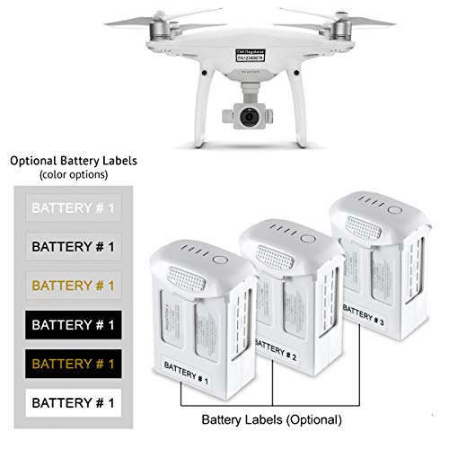 Faa Drone Labels (2 Sets Of 3) + Faa Uas Registration Id Card For Hobbyist Pilots - Optional Battery Labels #TOP5