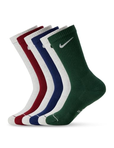 Image of Nike Adult Dri-FIT Everyday Elevated Crew Socks (6-Packs) | Mens and Womens