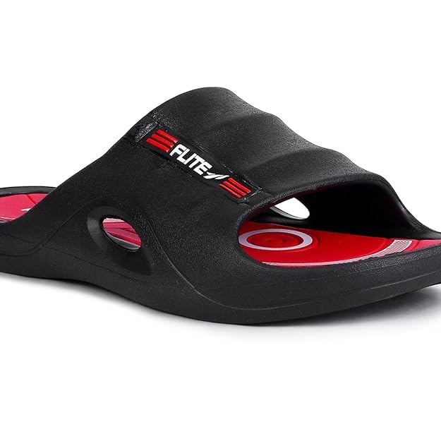 Image of FLITE Slides for Men | FL 185 Comfortable Casual Slippers | Lightweight EVA Sole, PVC Upper