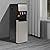 Bottom Loading Water Cooler Dispenser with 3 Temperature Settings of Hot, Cold, Room Water, Hot & Cold Standing Water Dispenser for 5 Gallon Bottles, Home Standing Water Dispenser (Grey)