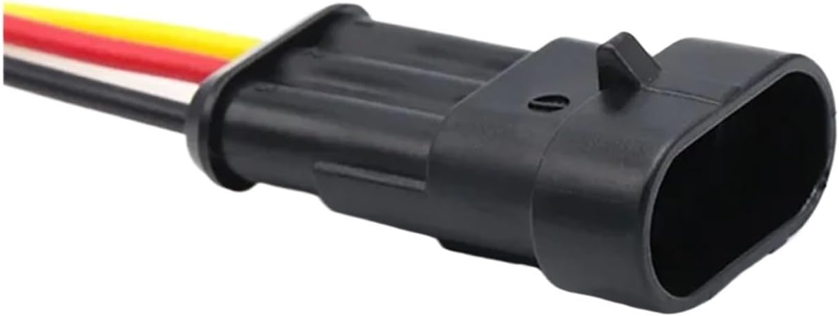 1.5 Series 1P/2P/3P/4P/5P/6Pin Automotive Male and Female Waterproof Harness Connector Plug(3P Male 282105-1)