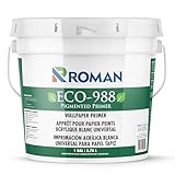 ROMAN Products ECO-988 White Pigmented Wallpaper Primer - 1 Gallon, 128 Fluid Ounces (450 Sq. Ft.)