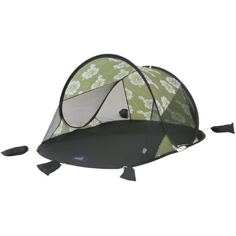 10T Pop Up Strandmuschel Flower UV 50+ Strandzelt 2 Mann Sonnenschutz Reise Windschutz Wurfzelt Cover