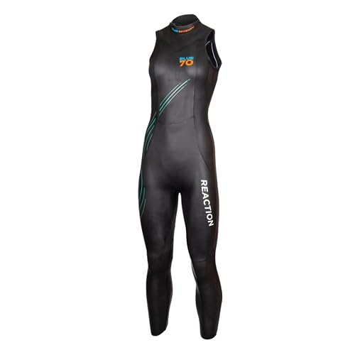 Blueseventy 2022 Women's Reaction Sleeveless Triathlon Wetsuit - For Open Water Swimming - Ironman & Usat Approved (Wma) #TOP6