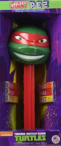 Giant PEZ Teenage Mutant Ninja Turtles Candy Roll Dispenser