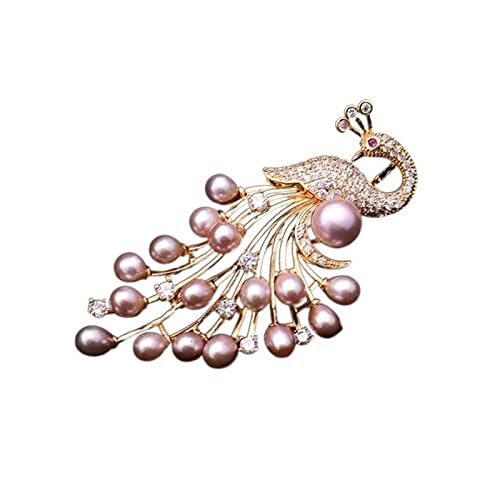 Broche vacante perle d'eau douce : accessoires de fête et broche de manteau