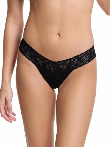 Image of hanky panky - Supima Cotton Low Rise Thongs for Women | Lacy Lingerie, Cotton Panties | 3 or 5 pack