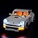 Produktbild FanMei Nachrüstsatz für LED-Beleuchtung, kompatibel mit dem USB-Netzteil Lego 10295 Porsche 911 Turbo (Lego-Modell Nicht im Lieferumfang enthalten)