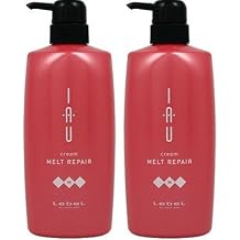LebeL IAU Cream Melt Repair, 20.3 fl oz 600 ml, Set of 2