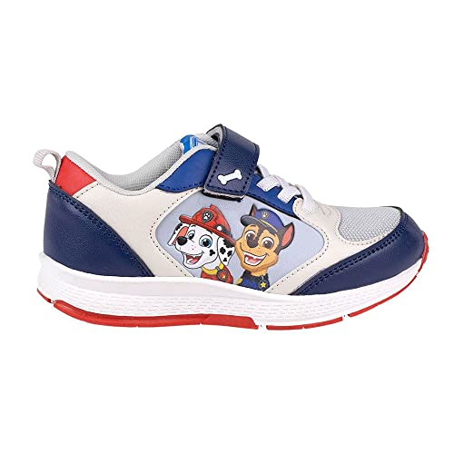 CERDÁ LIFE'S LITTLE MOMENTS, Zapatillas Niño de Patrulla Canina | Calzado Deportivo con una Combinación de Estilo, Comodidad y Deportividad Optima, Gris, 29 EU