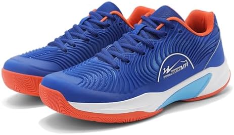 Men's All-Court Racquet Sport Shoes - Pickleball, Tennis & Racquetball Sneakers with Wide Toe Box