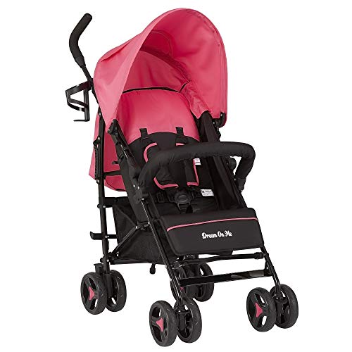 Dream On Me Jasper Lightweight Stroller, Pink