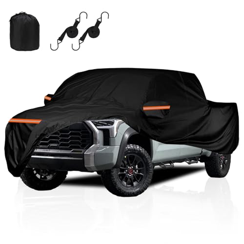 Truck Cover Fit Toyota Tundra(2000-2025)Double/Crew Cab with 6.2-6.5